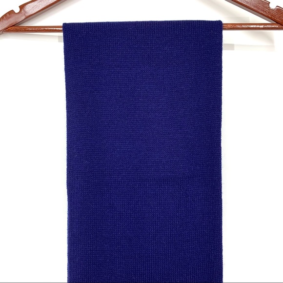 Rare Vintage High Wheel Bicycle Print Striped Spring Knit Scarf Navy Pink Yellow - Picture 2 of 10